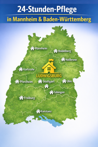 24-Stunden-Pflege in Mannheim und Baden-Württemberg